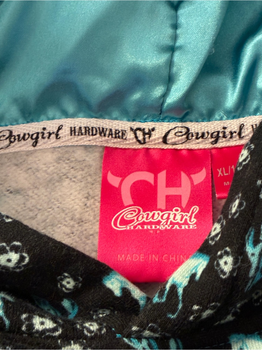 Cowgirl Hardware Kids' Turquoise Lined Jacket